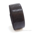 5cm antislip silicone elastic woven nylon black elastic